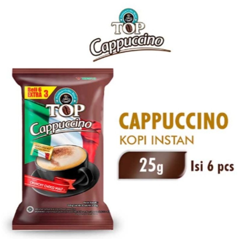 

TOP Coffee Instant Cappuccino 6 x 25 g