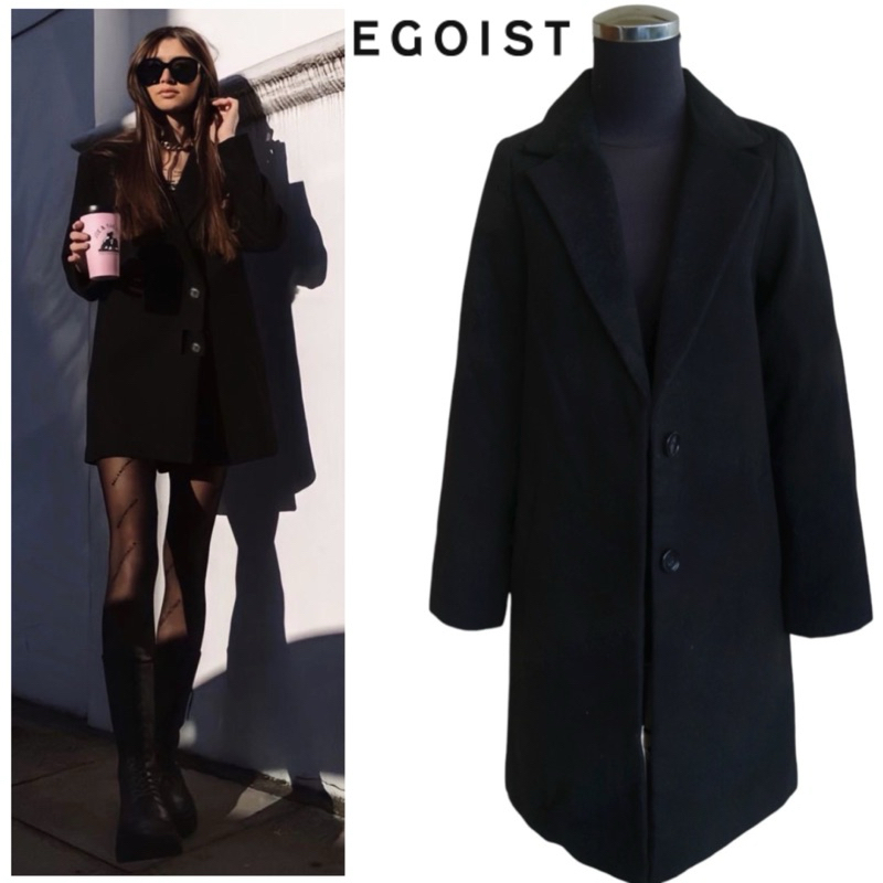 Coat wool brand Egoist new with tag price