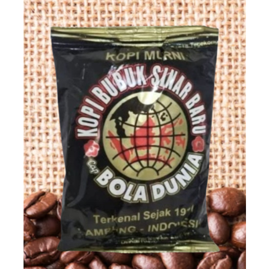 

Kopi Sachet Sinar Baru Cap Bola Dunia 94 Gram