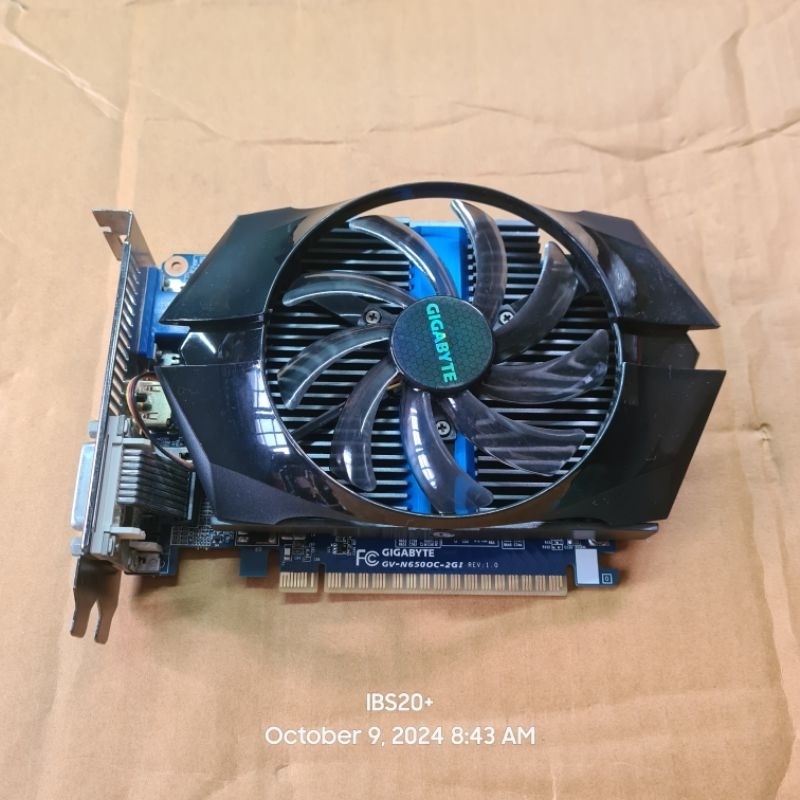 VGA GIGABYTE GTX 650 OC 2GB DDR5 128BIT