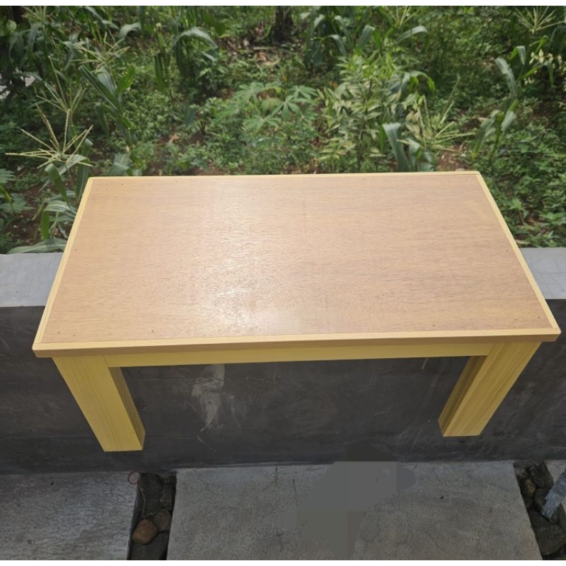 meja belajar kayu tk dan paud