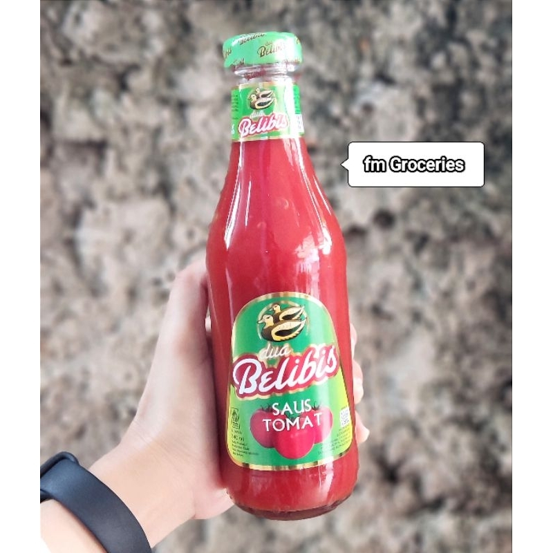 

Dua Belibis Saus Tomat 340 gram Botol Besar