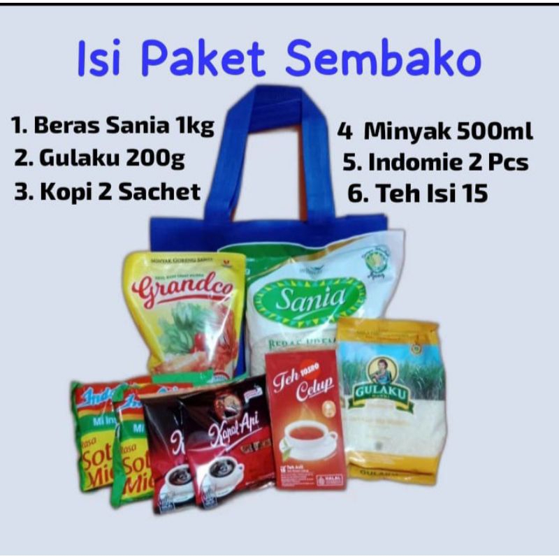 

Hampers Paket Sembako Jum'at Berkah B