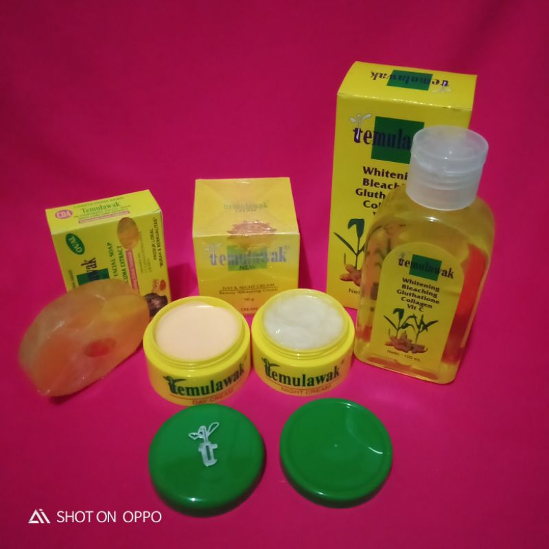 CREAM TEMULAWAK SUSUN ORI MALAYSIA PAKET CREAM TEMULAWAK ORIGINAL 4IN1