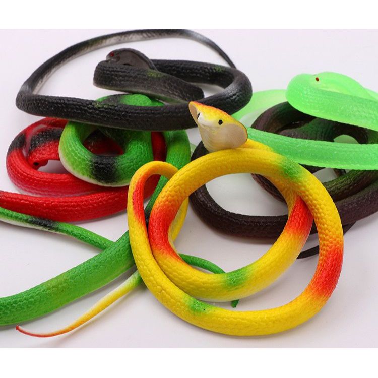 MAINAN PRANK ULAR COBRA/KADAL/DOLPHIN/SCORPIO PALSU KARET SILIKON LEMBUT MIRIP ASLI UKURAN BESAR WAR