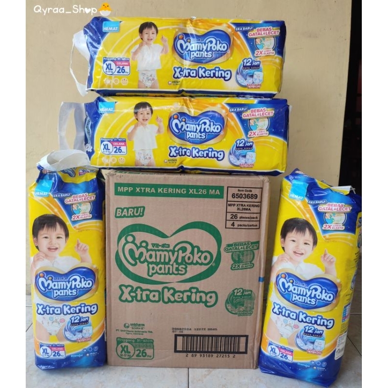 Pampers Mamy Poko Pants XL26