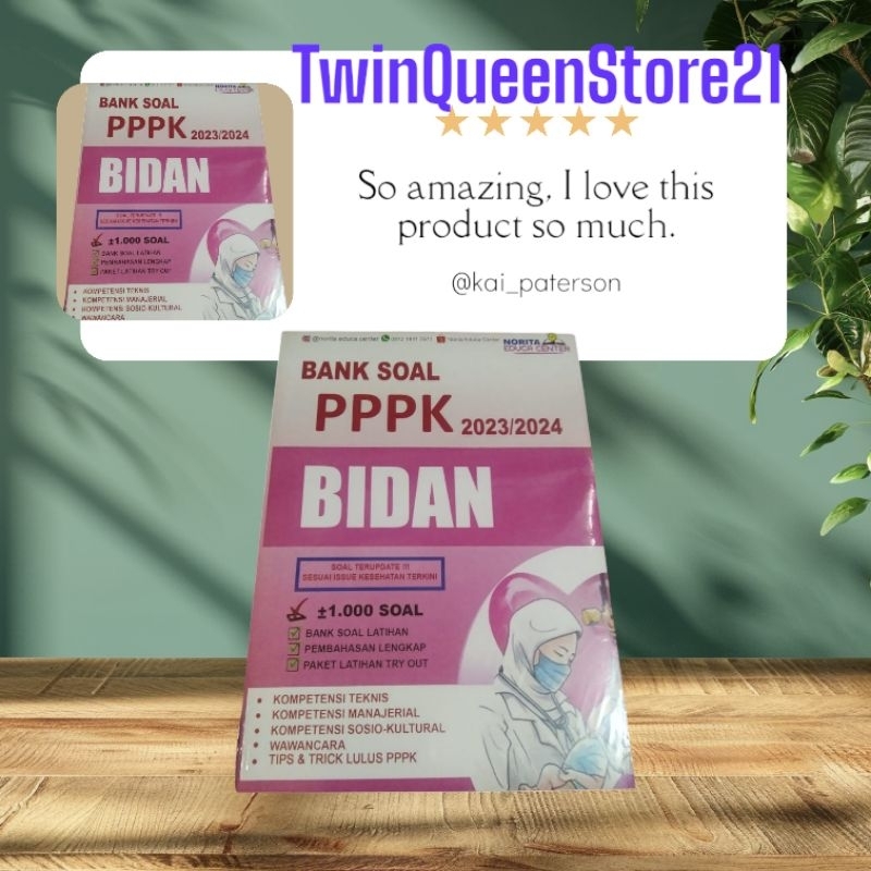 Buku BANK SOAL PPPK 2023/2024 BIDAN