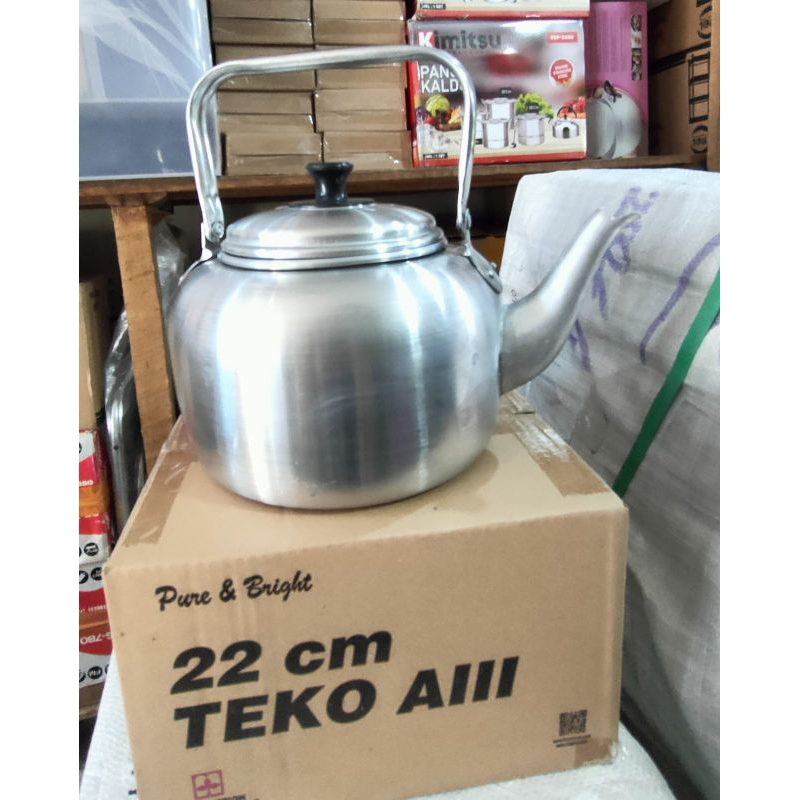 Teko Ceret Jawa Maspion 22 Cm Aluminium