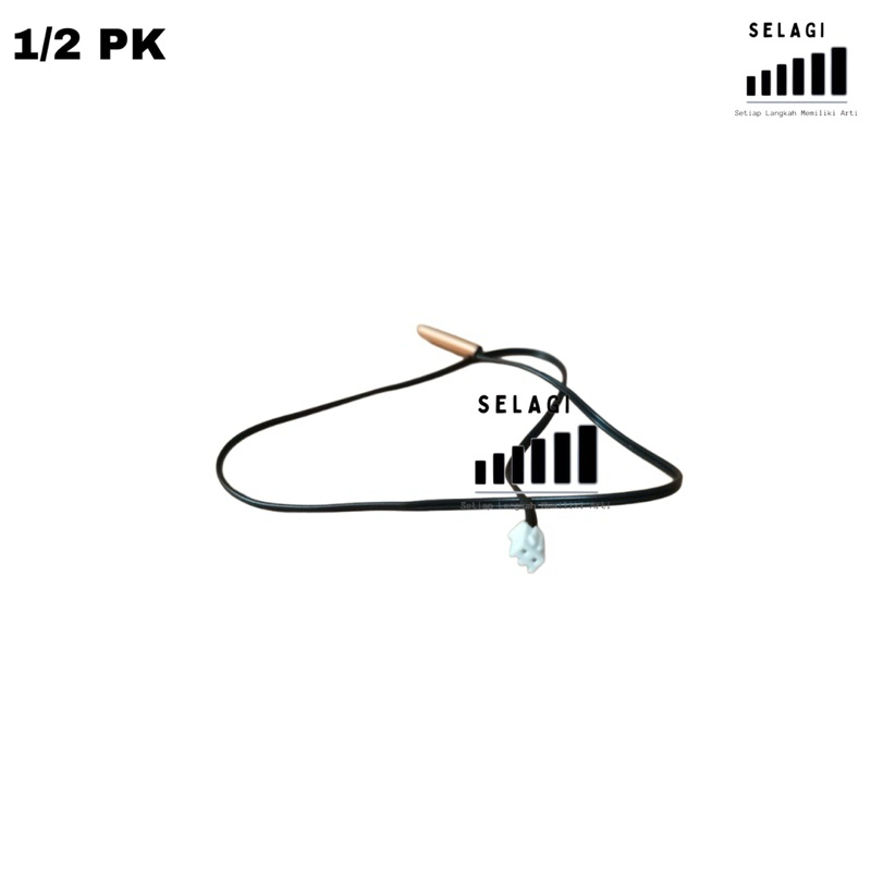 Termis ac TCL 1/2 pk single sensor suhu ac TCL 1/2 pk thermistor ac TCL 1/2 Pk 4 kilo ohm single ter