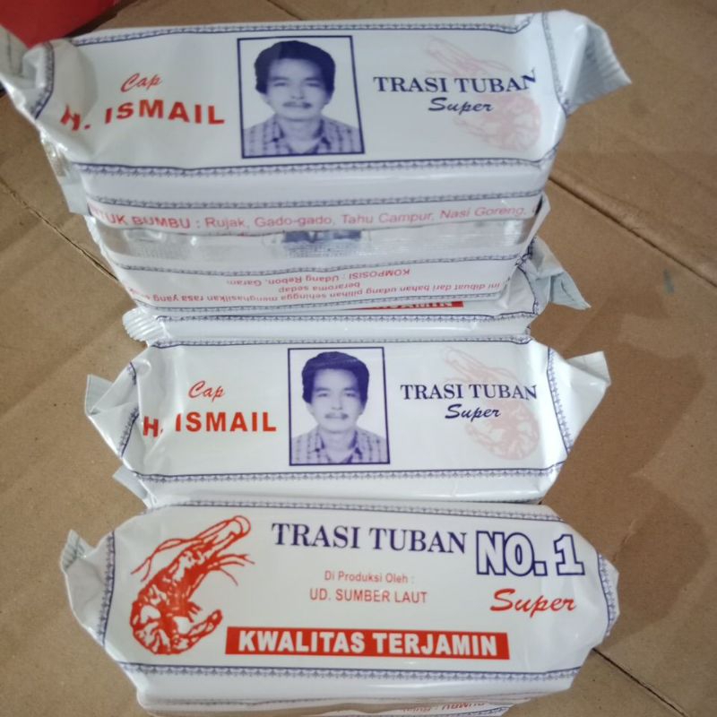 

TERASI UDANG H. ISMAIL KHAS TUBAN 250 gram