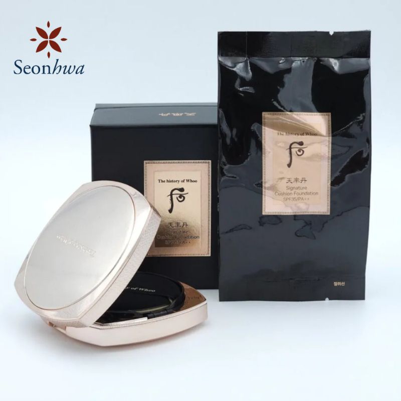 The History of Whoo Cheonyuldan Signature Cushion Foundation SPF35+/PA++