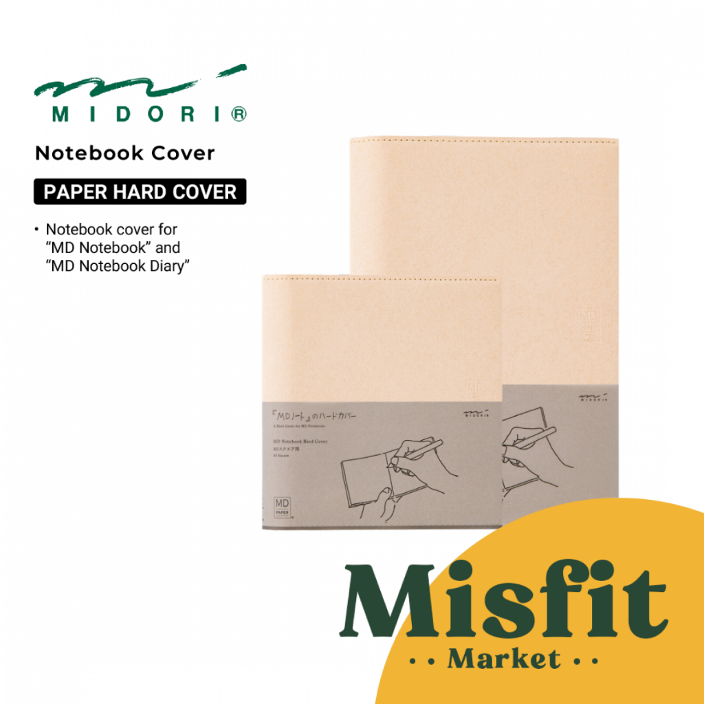 

MIDORI MD Notebook Note Cover A5 Paper Hard Hardcover Sampul Buku Kertas