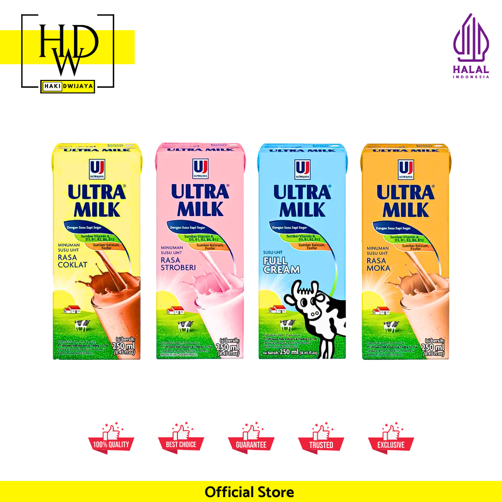 

[250ml] Ultra Milk All Varian Rasa