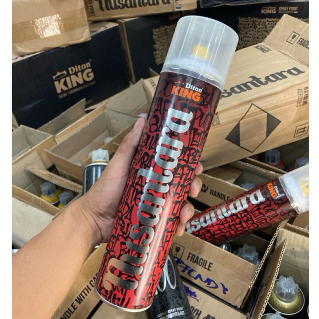DITON KING NUSANTARA 600ml / diton king 600ml cat semprot graffiti tagging bombing throwup  ARTMO HO