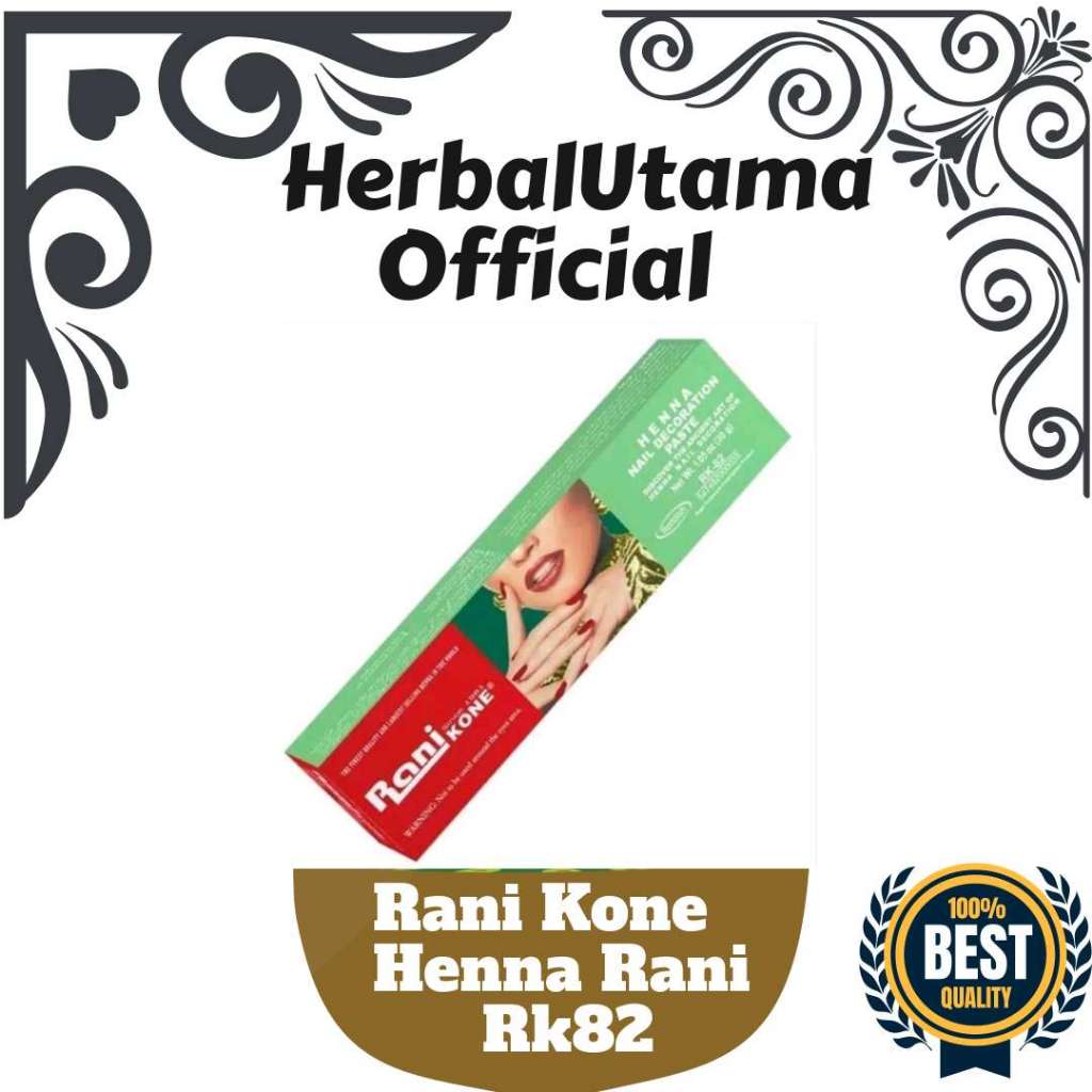PACAR KUKU RANI / HENNA ARAB / HENA RANI / PACAR ODOL / PACAR ARAB RK82