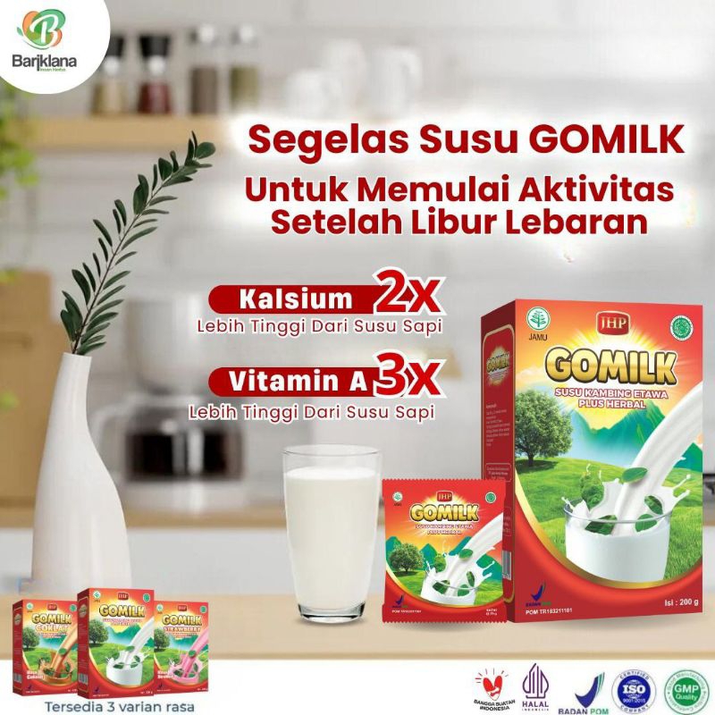 

Gomilk Susu Kambing Etawa plus Herbal