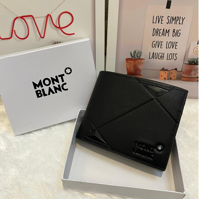 3391 DOMPET PRIA LIPAT PENDEK INCLUDE BOX-MONTBLANC