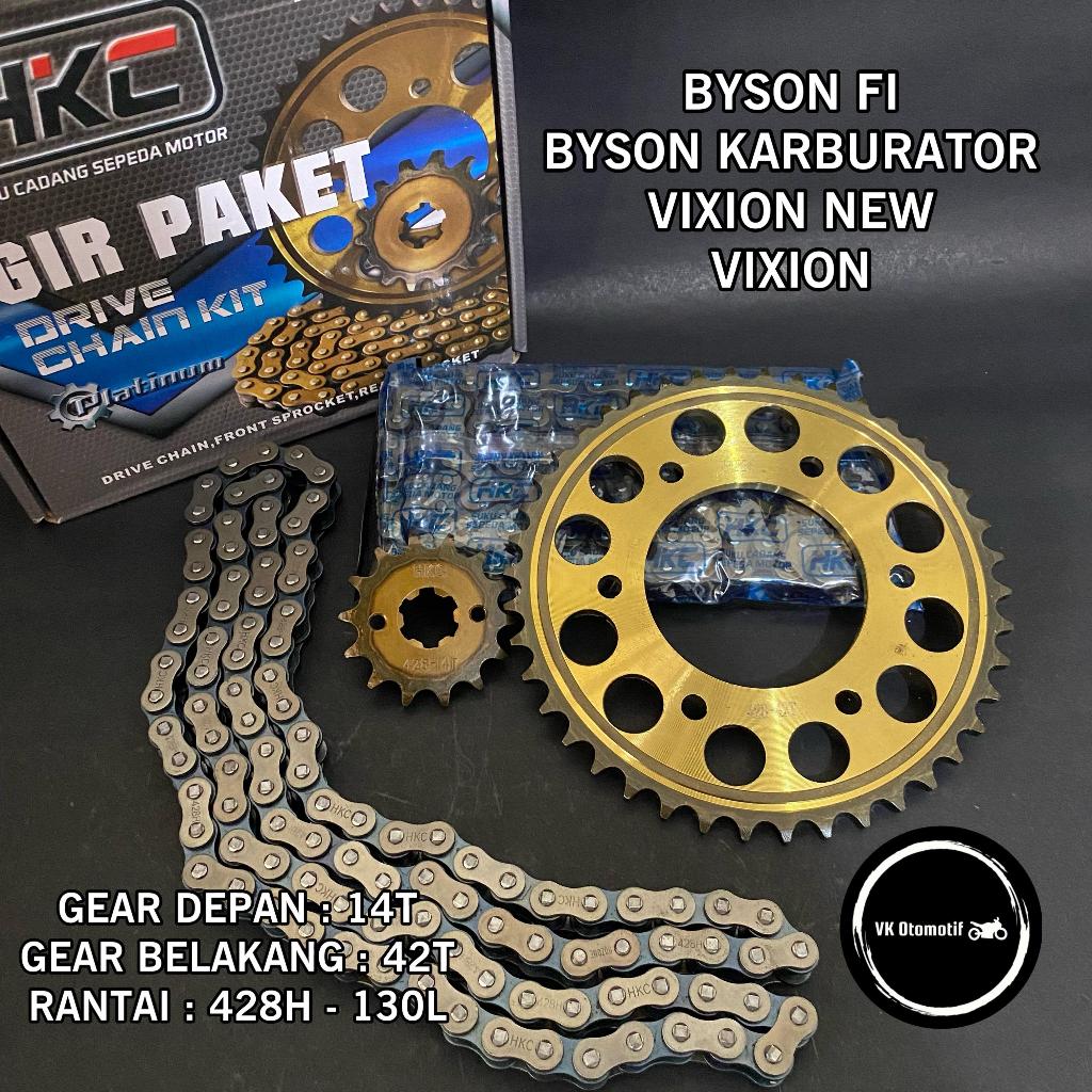 GEAR GIR SET GEAR GIR PAKET BYSON FI BYSON KARBURATOR
