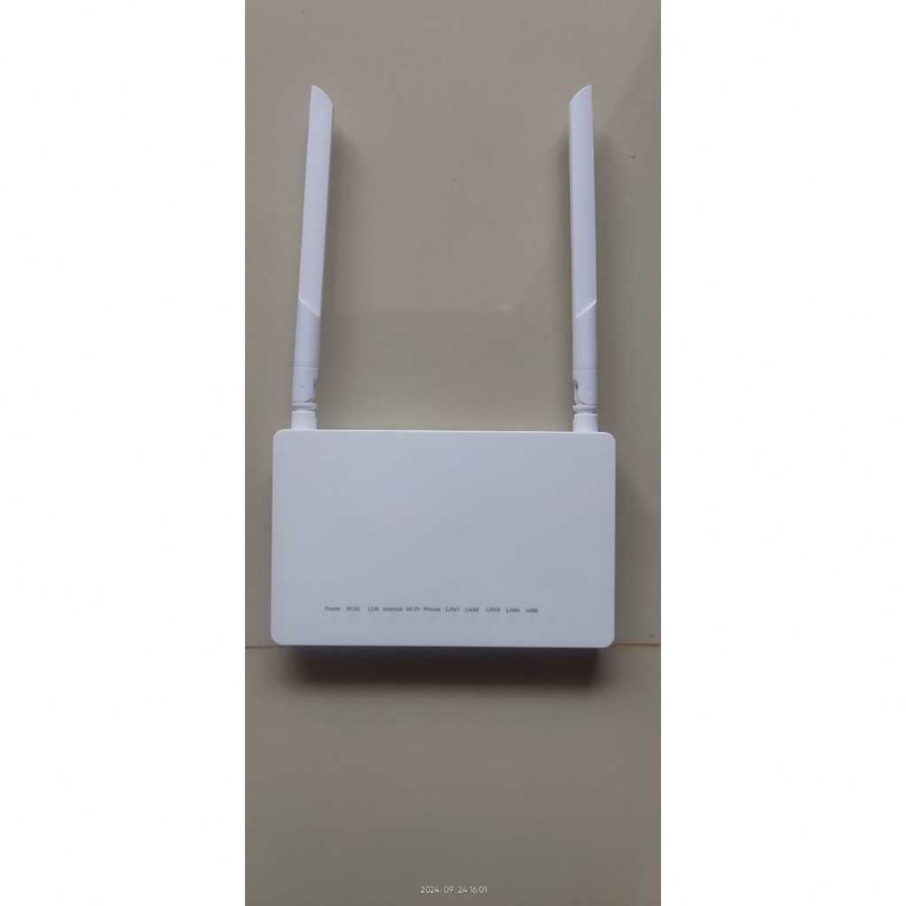 ONT ZTE F609 V9 XPON BARU TANPA ADAPTOR ( BISA EPON / BISA GPON )