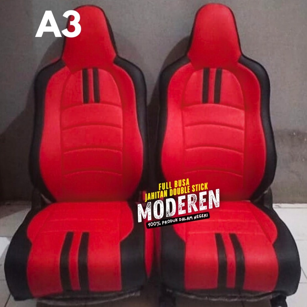 SARUNG JOK MOBIL HONDA JAZZ RS 2016 KEATAS 2 BARIS BAHAN MYO ANTI AIR ANTI DEBU