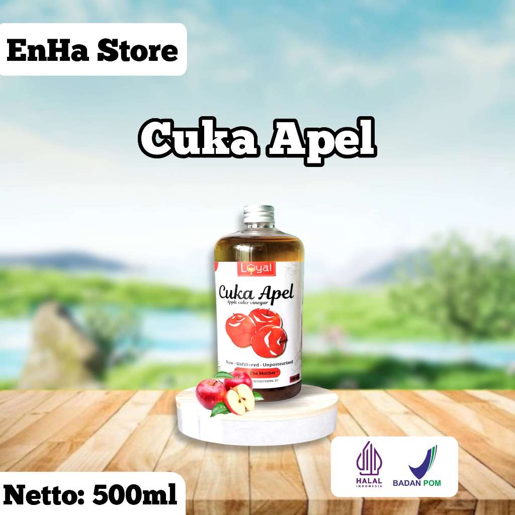 

Loyal Cuka Apel / Apple Cider Vinegar With The MOTHER