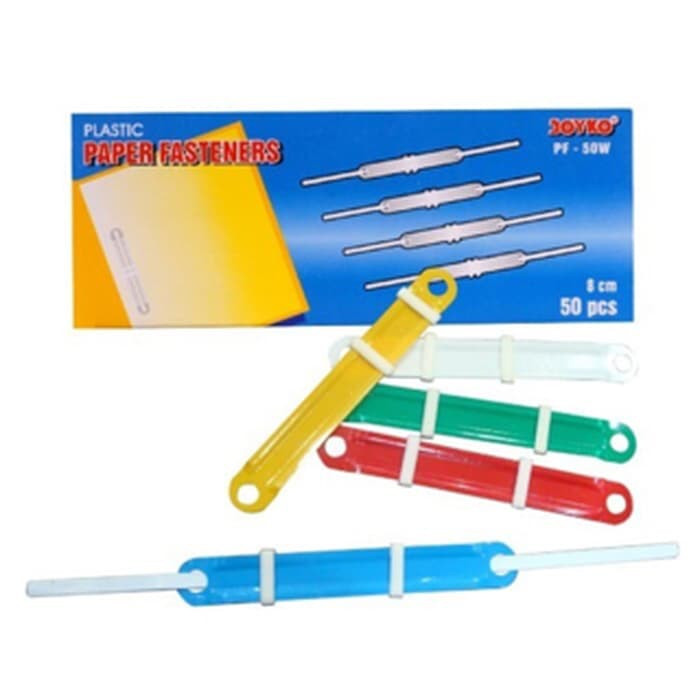 

Paper Fasteners / Acco Plastik Joyko (1 pak = 50 pcs )