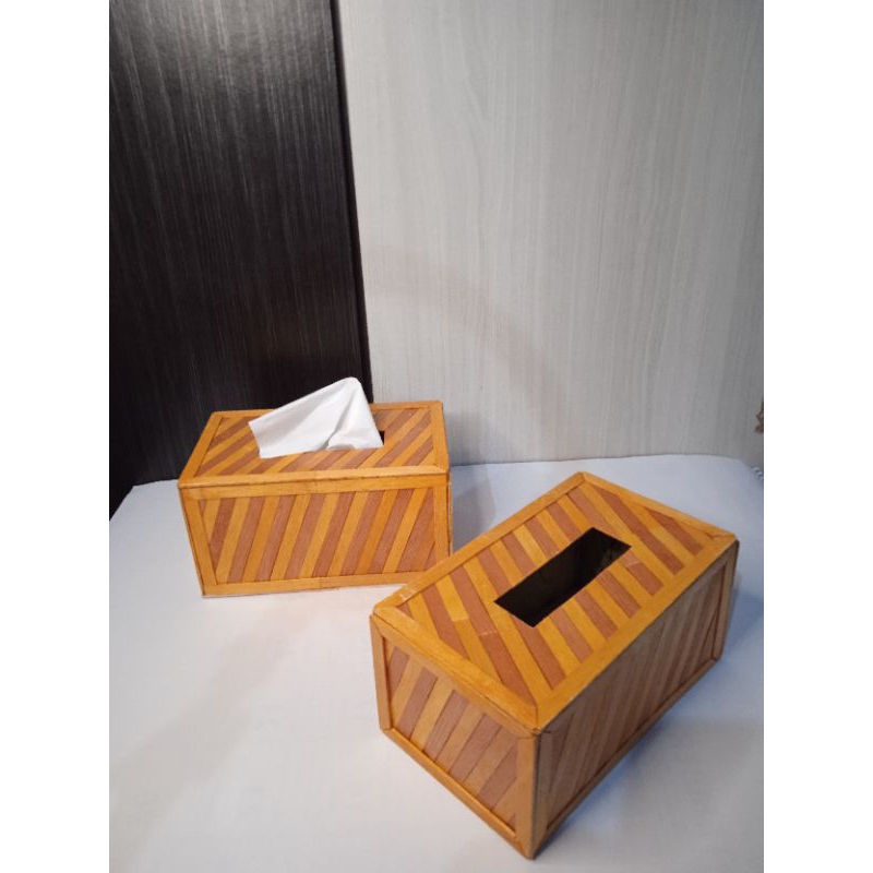 TEMPAT TISU/TEMPAT TISU DARI STIK ES KRIM/TEMPAT TISU UNIK/TEMPAT TISU KEREN