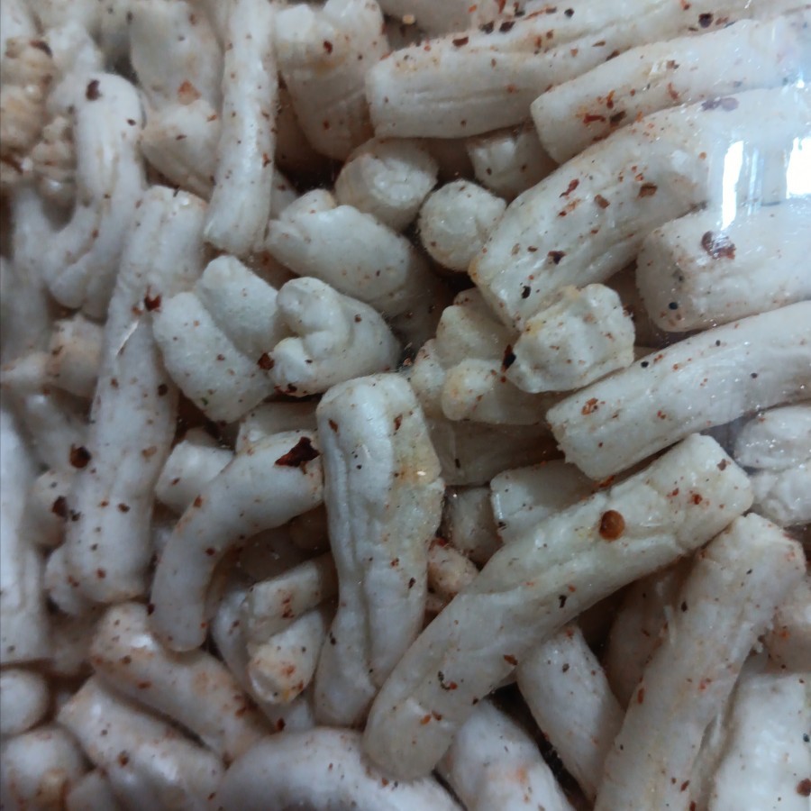 

Kerupuk Ikan Tongkol Pedas 150 gr