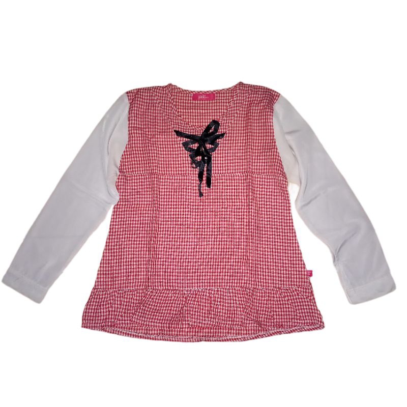 [PRELOVED] Pink by JJ - baju atasan wanita/blouse wanita/kemeja wanita