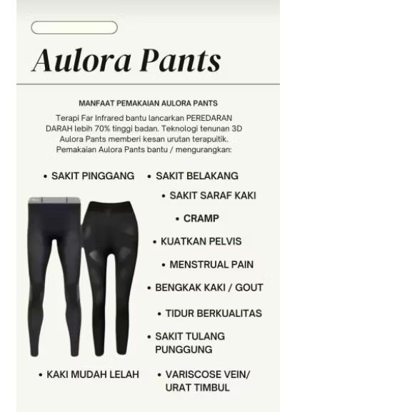 aulora pants with kodensi man / woman