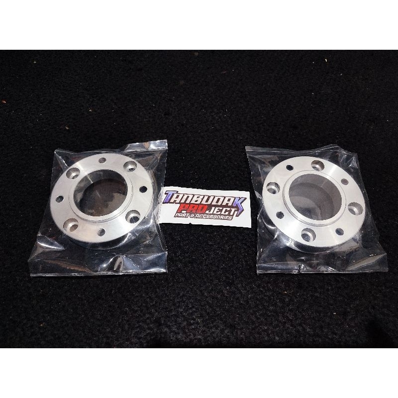 Spacer/plendes/adaptor piringan cakram honda pnp disk yamaha datar tromol depan honda kharisma/supra