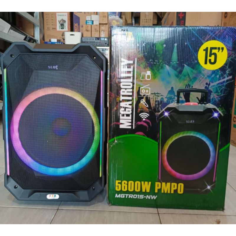 speaker 15 inc Tanaka Mega troli speaker bluetooth 15 inc