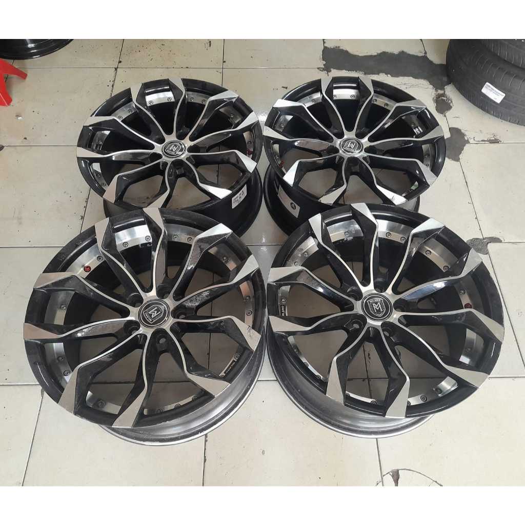 Velg Mobil Bekas Innova Hrv Crv Camry Accord Rush Terios MILANO R18