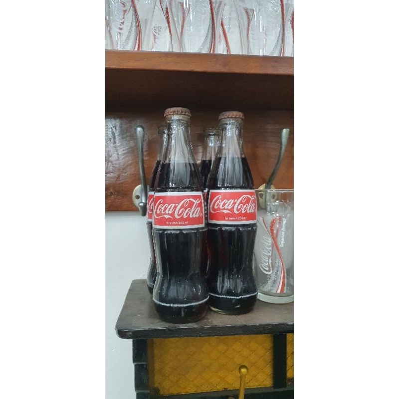 

coca cola segel produksi lama botol 1996 original