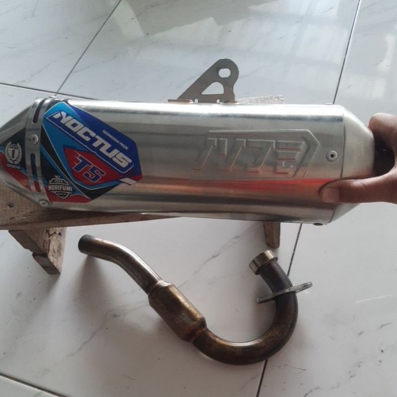 Knalpot KLX BF DT Noctus T5 original  Bekas pakai / second