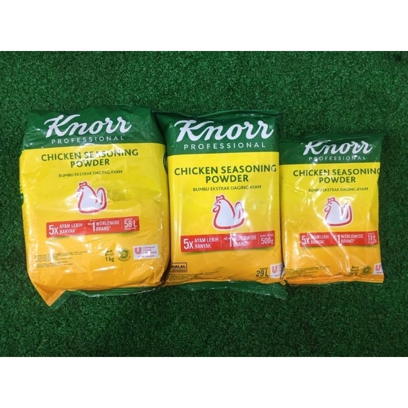 

Knorr Chicken Seasoning Powder Kaldu Bubuk Ekstrak Ayam Lokal HALAL