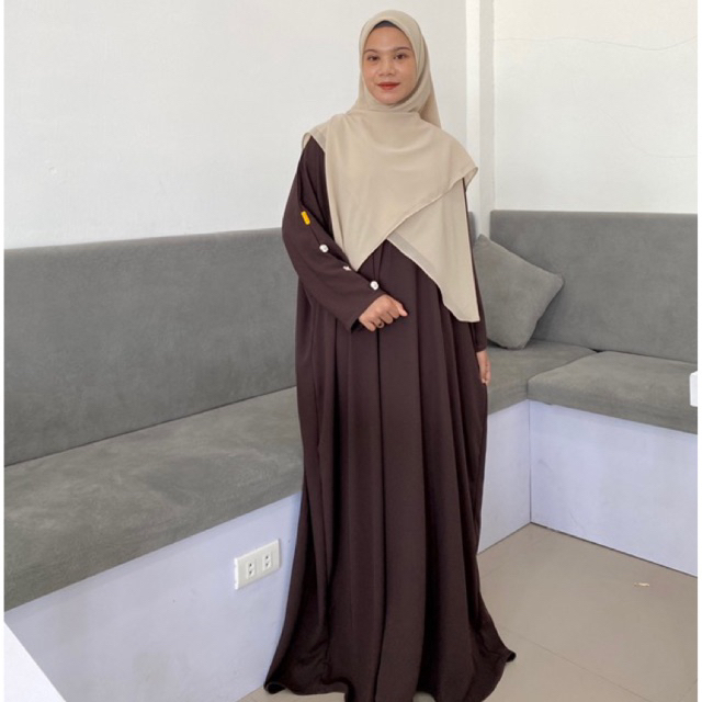 Abaya Nura | Abaya kaftan | Busui friendly | material arabian exclusive