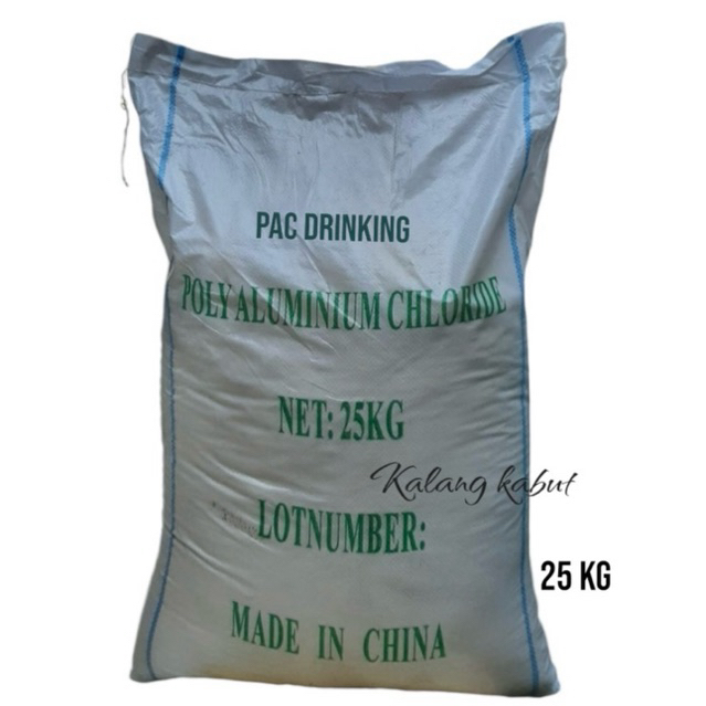 

Pac drinking - Pac china - Drinking wather - 25 kg
