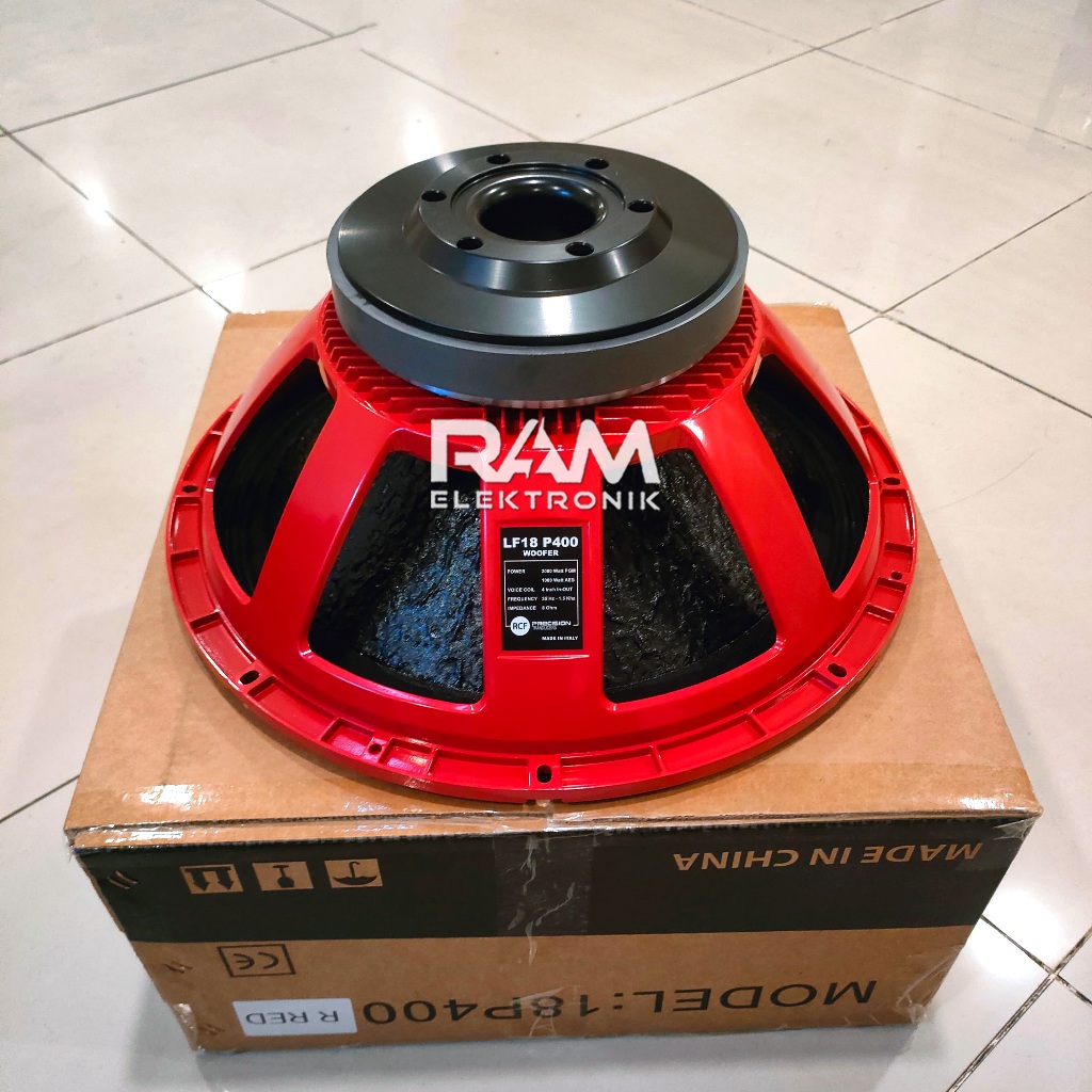 Komponen Speaker 18 Inch RCF LF18P400 | LF 18P400 | LF 18P400 | L18P400 Grade A