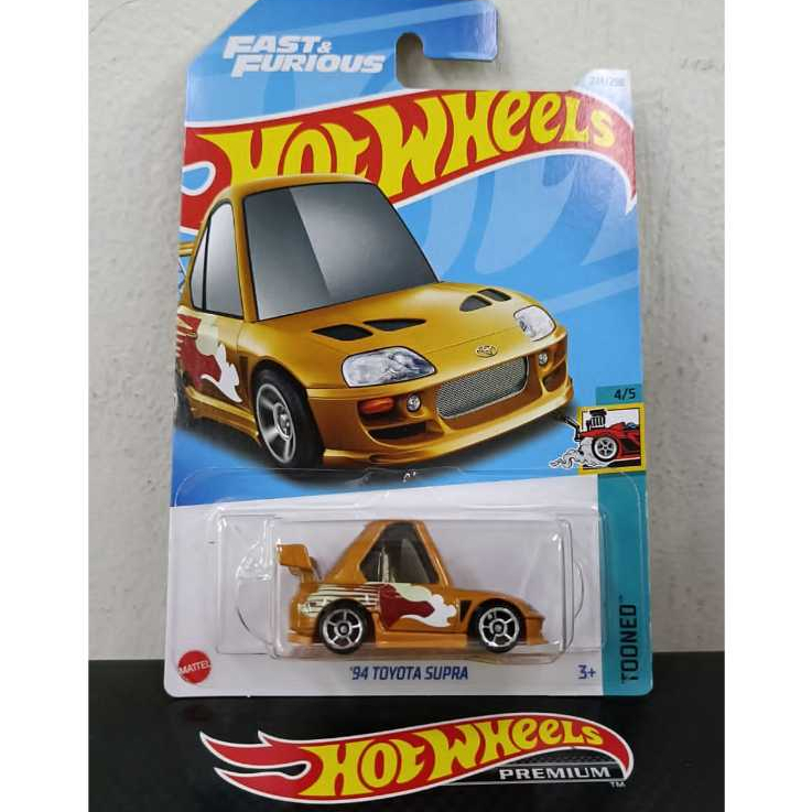 Hot Wheels P24 94 Toyota Supra Tooned Fast and Furious FNF LOT P 2024