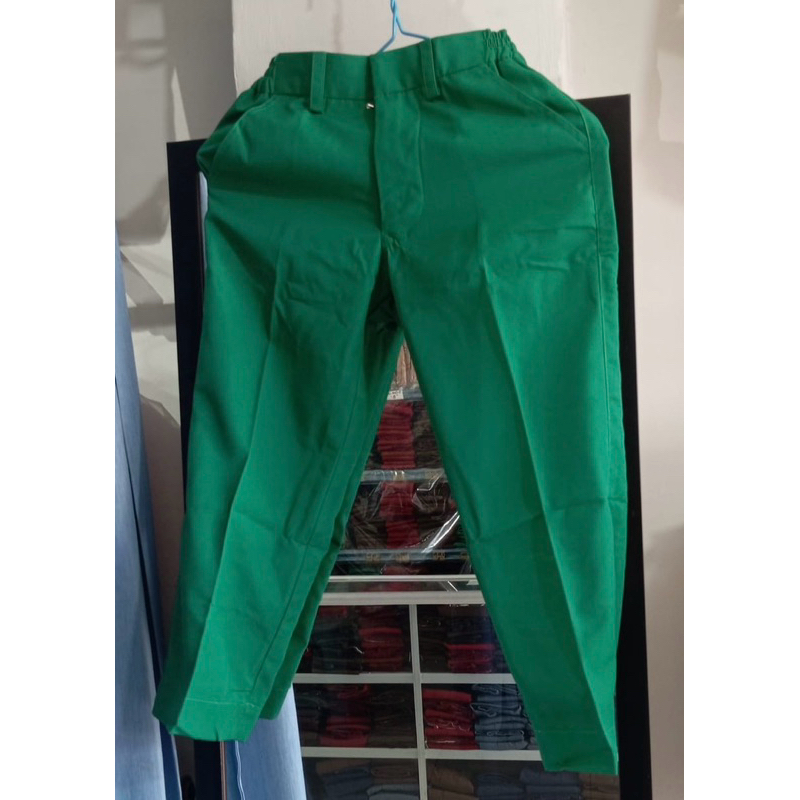 Seragam Sekolah Celana Panjang Hijau SD (Toko Radenmat Palembang)