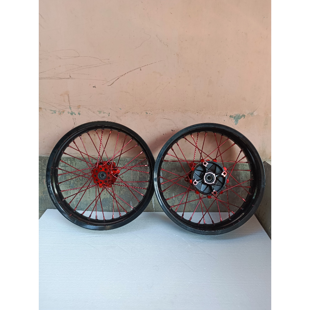 Velg Supermoto CRF 150 L Ring 17 Tanpa Ban Murah