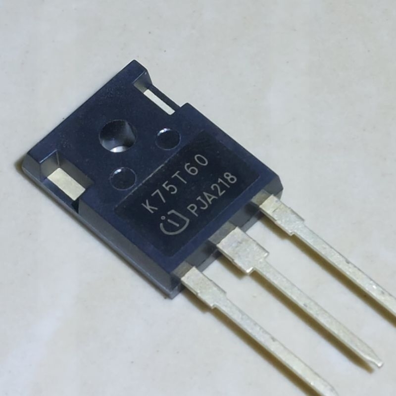 K75T60 IKW75N60T 75T60 IGBT 75A 600V Mesin Las To-247 Infineon