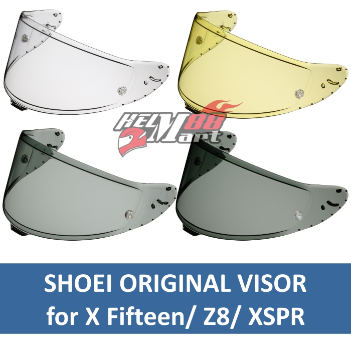Visor SHOEI X-15 / Z8/ XSPR/ RF1400 (CWR-F2R) - Kaca Helm Shoei X15 XFifteen Z-8 Original CWR-F2