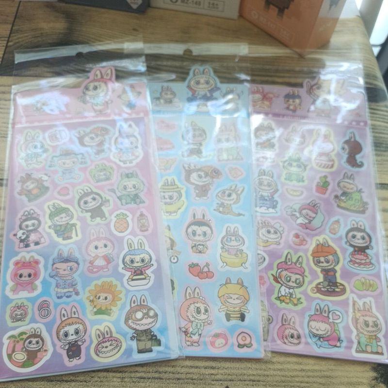 

Stiker Hologram stiker labubu