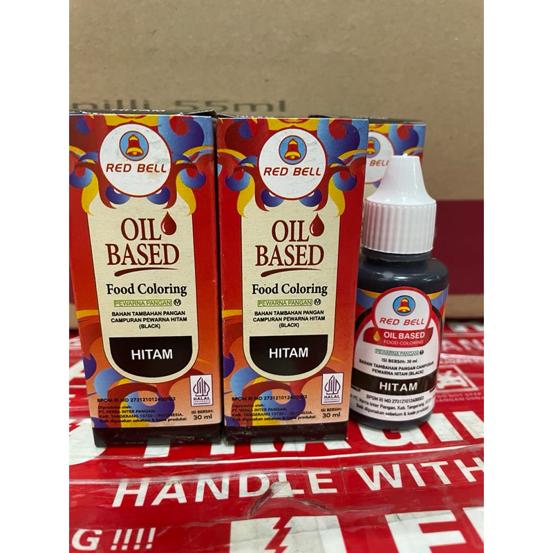 

[REDBELL] Pewarna Makanan Premium 30Ml-Hitam
