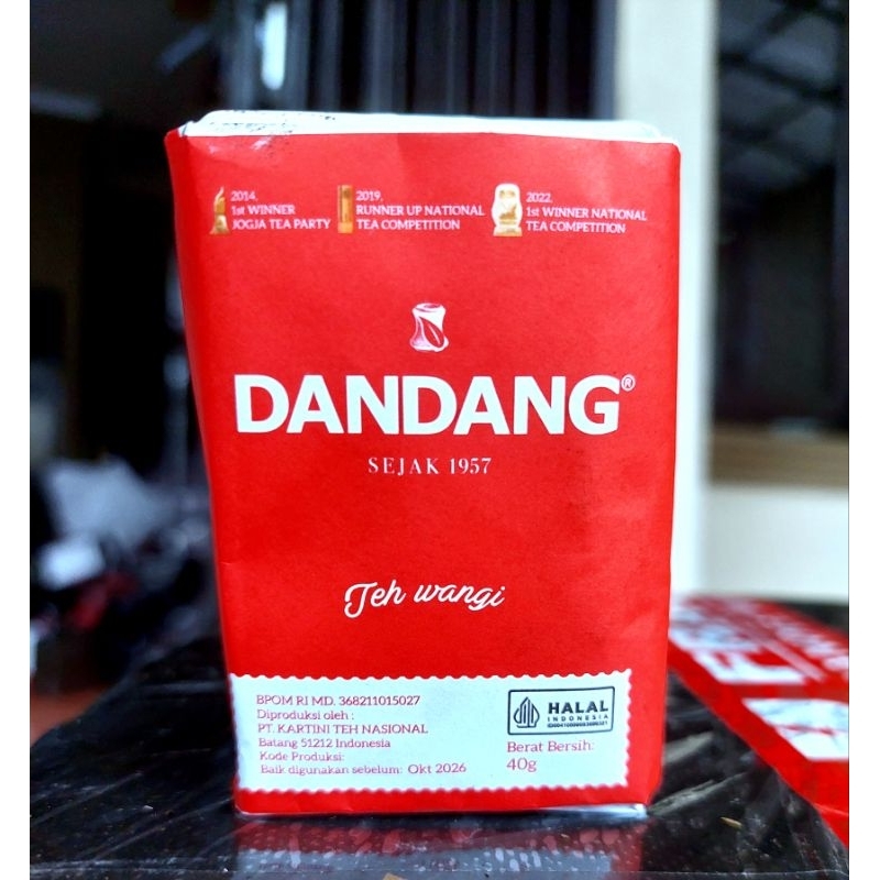 

Teh dandang merah 40gram ( per pcs )