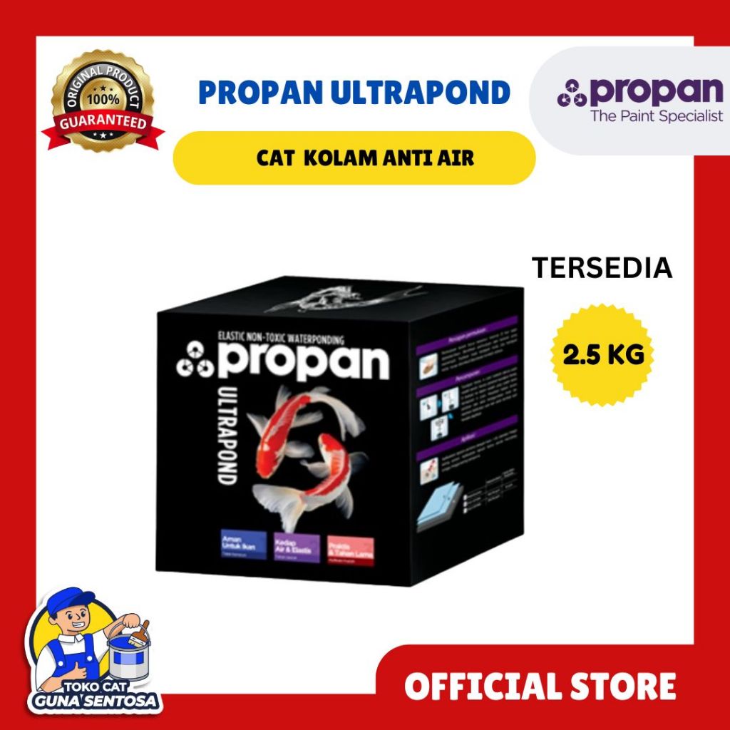 CAT KOLAM PROPAN ULTRAPOND 2.5 KG