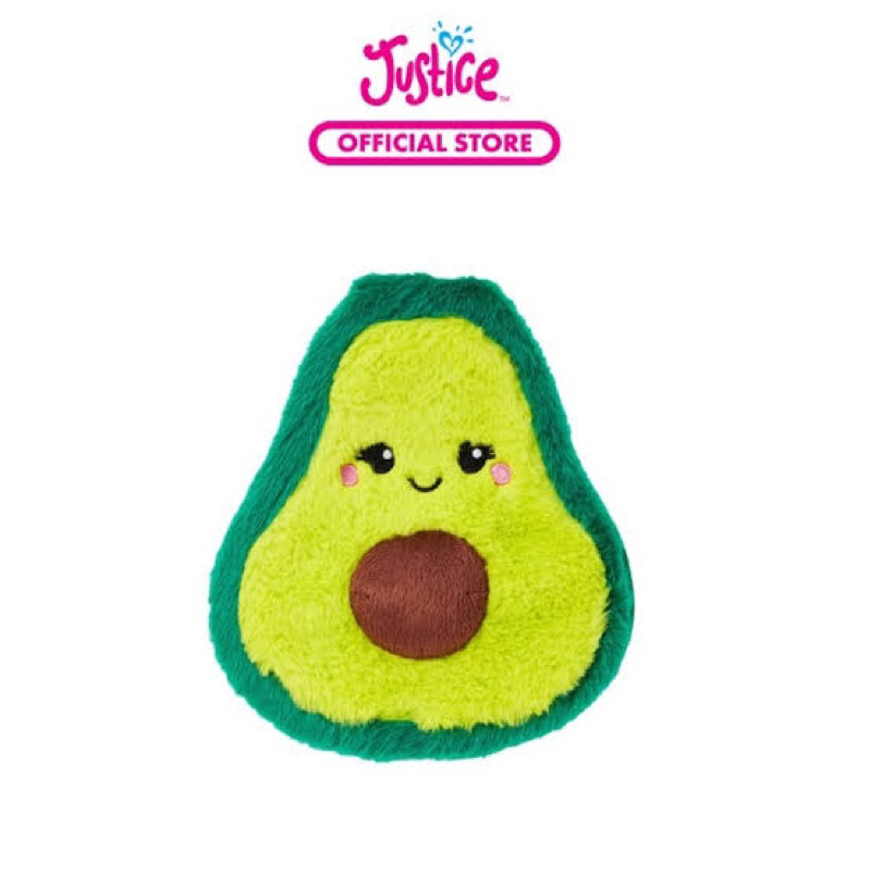 

ORI Justice girl avocado journal Faux Fur notebook - buku tulis anak