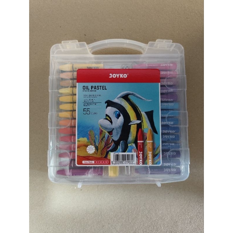 

Crayon/Oil Pastel JOYKO isi 55 warna